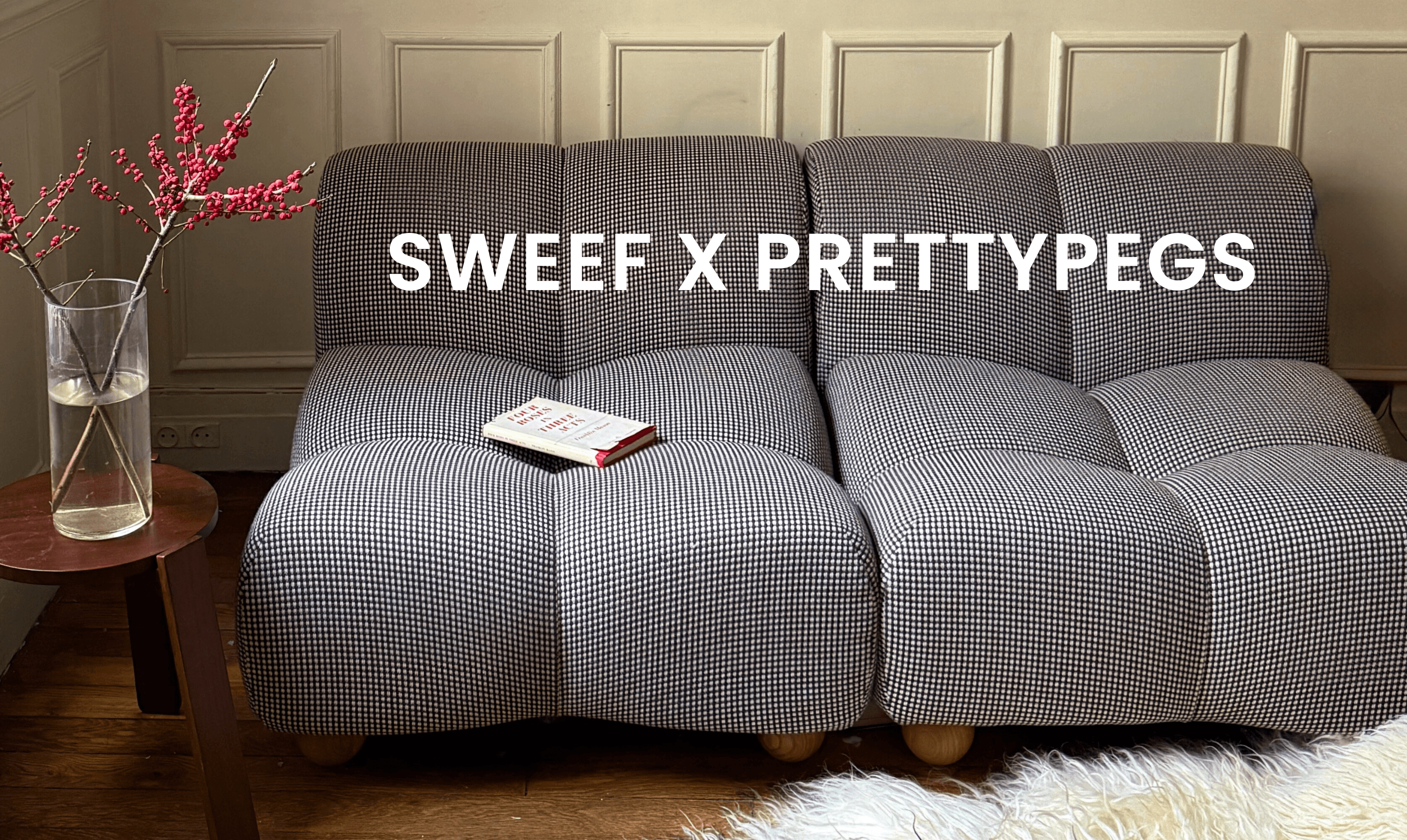 Sweef sofas with Prettypegs sofa legs