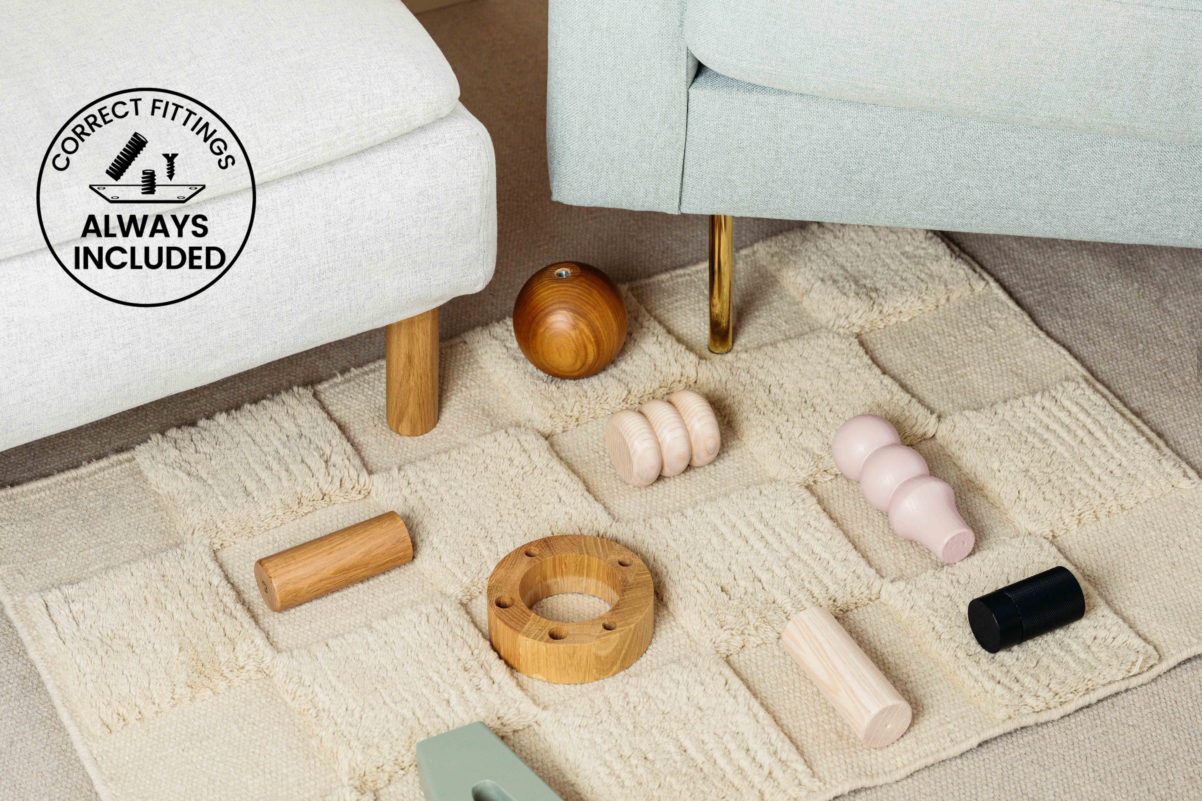 Sofa legs for IKEA sofas